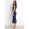 Petal & Pup Women’s Lauren Dress(Navy)