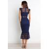 Petal & Pup Women’s Lauren Dress(Navy)