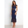 Petal & Pup Women’s Lauren Dress(Navy)