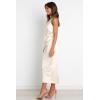 Petal & Pup Womens Luella Dress(Pearl White)
