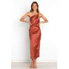 Petal & Pup Womens Luella Dress(Rust)