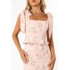 Petal & Pup Women’s Luna Two Piece Set(Pink Floral)