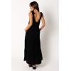 Petal & Pup Womens Marcy Midi Dress(Black)