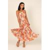 Petal & Pup Women’s Marietta Dress(Orange)