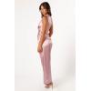 Petal & Pup Women’s Nadia One Shoulder Maxi Dress(Dusty Rose)