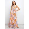 Petal & Pup Womens Newell Dress(Orange)