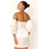 Petal & Pup Womens Nisha Strapless Mini Dress(White)