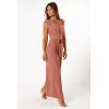 Petal & Pup Womens Nora Wide Leg Jumpsuit(Dusty Rose)