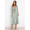 Petal & Pup Women’s Piper Dress(Sage)