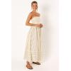Petal & Pup Womens Pixie Maxi Dress(Beige Tan)