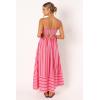 Petal & Pup Womens Pixie Maxi Dress(Pink Red)