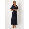 Petal & Pup Womens Ricki Maxi Dress(Midnight Indigo)
