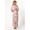 Petal & Pup Womens Ricki Maxi Dress(Pink Floral)