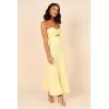 Petal & Pup Women’s Rosetta Dress(Lemon)