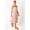 Petal & Pup Womens Ryder Strapless Midi Dress(Soleil)