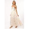 Petal & Pup Women’s Sarai Dress(Yellow Floral)