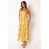 Petal & Pup Women’s Sloane Maxi Dress(Yellow)