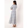 Petal & Pup Women’s Tani Midi Dress(Blue)