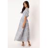 Petal & Pup Women’s Tani Midi Dress(Blue)