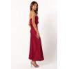 Petal & Pup Women’s Vienna Strapless Midi Dress(Berry)