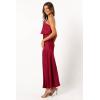 Petal & Pup Women’s Vienna Strapless Midi Dress(Berry)