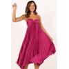 Petal & Pup Womens Vikki Dress(Magenta)