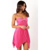 Petal & Pup Womens Vikki Mini Dress(Berry)
