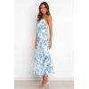 Petal & Pup Women’s Yelena Dress(Blue)
