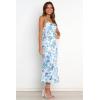 Petal & Pup Women’s Yelena Dress(Blue)