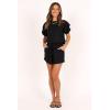 Petal & Pup womens Chelsey Linen Set(Black)