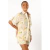 Petal & Pup womens Domenica Short Set(Lemon Print)