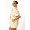 Petal & Pup womens Domenica Short Set(Lemon Print)