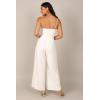 Petal & Pup womens Leyton Jumpsuit(White)