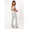 Petal & Pup womens Sharnie Off Shoulder Jumpsuit(Silver)