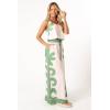 Petal & Pup womens Timothy Pant Set(Beige Green)