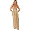 Petal & Pup Womens Beyz Midi Dress(Gold)