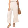 Petal & Pup Women’s Eleanor High Waisted Pants(Beige)