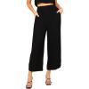 Petal & Pup Women’s Eleanor High Waisted Pants(Black)