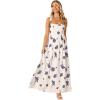 Petal & Pup Women’s Hazel Maxi Dress(Navy Floral)