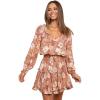 Petal & Pup Women’s Kealan Dress(Brown)