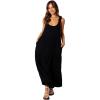 Petal & Pup Womens Marcy Midi Dress(Black)