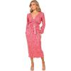 Petal & Pup Women’s Minelli Pleat Top(Hot Pink)