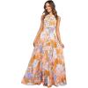 Petal & Pup Womens Newell Dress(Orange)