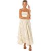 Petal & Pup Womens Pixie Maxi Dress(Beige Tan)