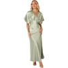 Petal & Pup Womens Ricki Maxi Dress(Sage)