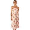 Petal & Pup Womens Ryder Strapless Midi Dress(Soleil)