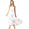 Petal & Pup Womens Seville Maxi Dress(Blue Wave)