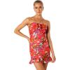 Petal & Pup Women’s Zuri Rosette Mini Dress(Pink Azalea)