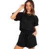 Petal & Pup womens Chelsey Linen Set(Black)