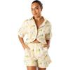 Petal & Pup womens Domenica Short Set(Lemon Print)